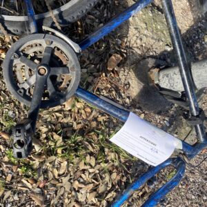rimozione bici abbandonate